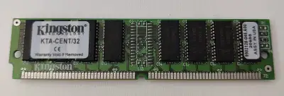 KINGSTON KTA-CENT/32 DESKTOP MEMORY DRAM 32MB, View more