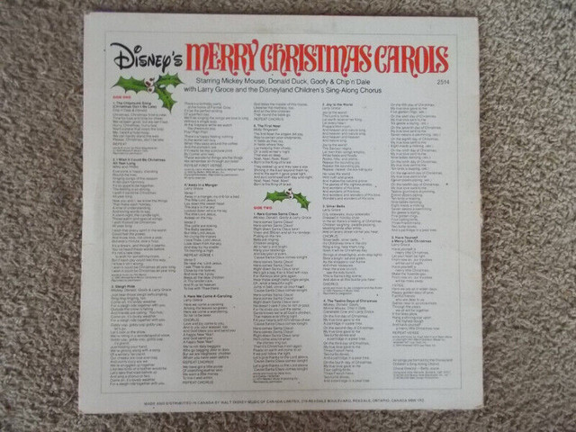 Vintage Walt Disney Christmas LP's/vinyls/records in Other in London - Image 3