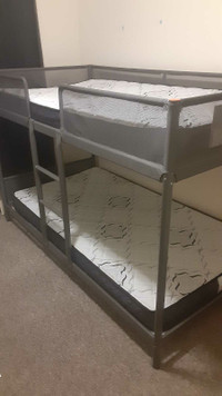 Bed frame and mattresses 