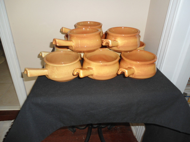 Laurentian Pottery French Onion Soup Bowls dans Vaisselle et articles de cuisine  à Gatineau
