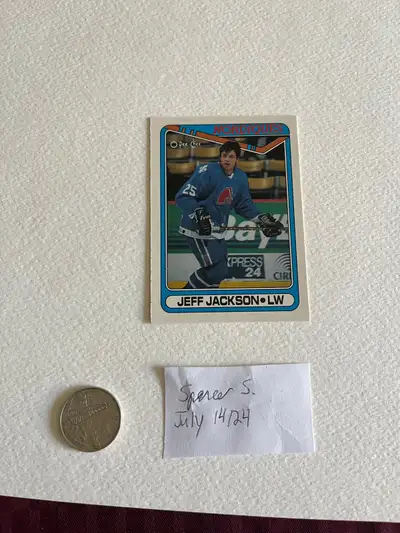 Jeff Jackson Hockey Card , View more