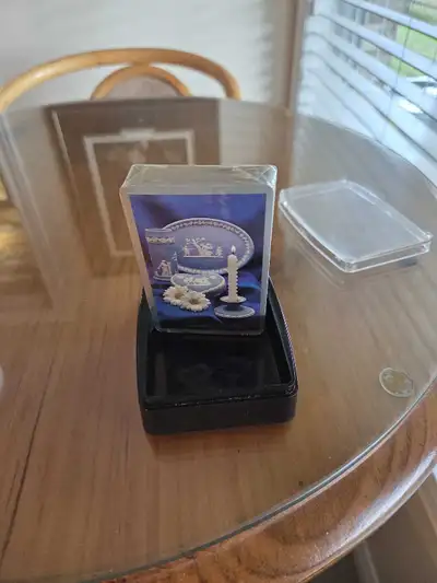 Deck of Sealed Playing Cards Featuring Wedgewood Pictures, View more