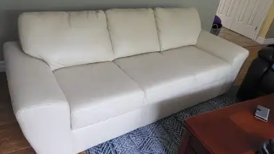 Leather couch, View more