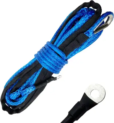 Synthetic Winch Rope 5/16" x 50' 8300 LBs, View more