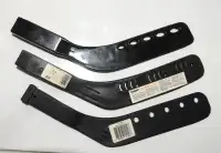 Lot of 3 Black Street Hockey Replacement Blades