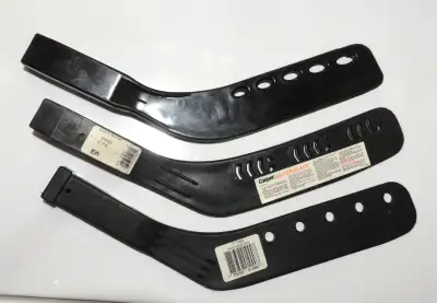 Lot of 3 Black Street Hockey Replacement Blades, View more