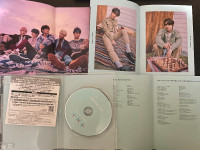Bts txt(limited editions) cd/dvd+photo cards