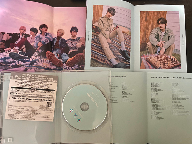 Bts txt(limited editions) cd/dvd+photo cards in CDs, DVDs & Blu-ray in City of Toronto