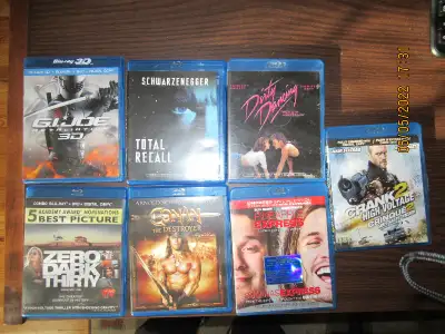 Blu ray movies, View more