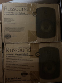 Russound 5” indoor/outdoor 125 W Loudspeakers