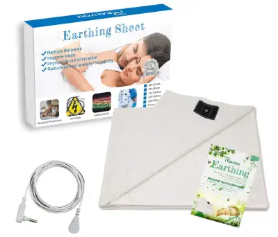 Earth Grounding Bed Sheet, sleep better, reduce inflammation