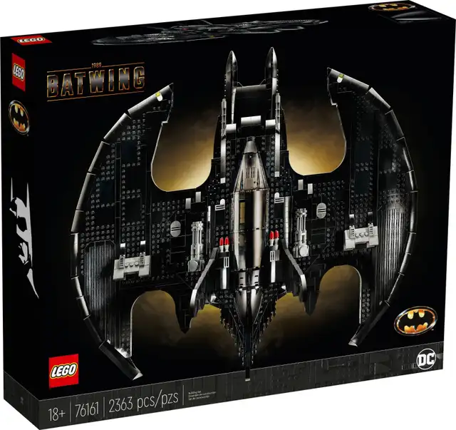 LEGO 76161 Batman 1989 Batwing UCS 2363 Pcs Movie Replica New