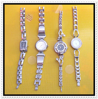 8" STAINLESS STEEL QUARTZ LADY WATCHES