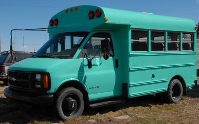 Rare 4 Window School Bus