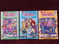 Witch graphic novels for young readers, number 3,4,5