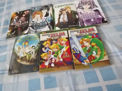 7 ANIME-Manga/MANHWA STYLE COMIC BOOKS BUNDLE DEAL, View more