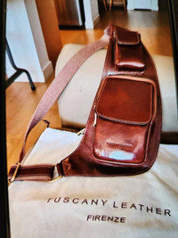 Shoulder bag, Tuscany Leather