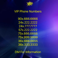 Our VIP numbers will elevate your business 416,647,905,437 Code