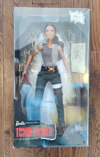 Tomb raider barbie (brand new, sealed)