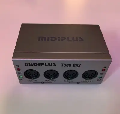 MiDiPLUS Tbox 2X2 USB MIDI Interface, View more