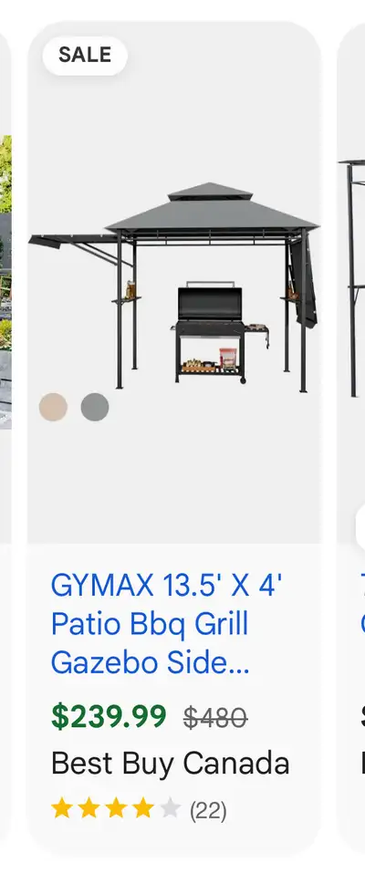 brand new in box Gazebo, View more