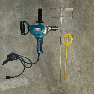 Makita Mixing drill and paddles, View more