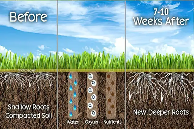 Northwest Calgary core aeration