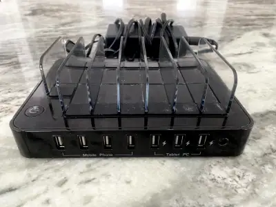 USB 7-port Charging Station, View more
