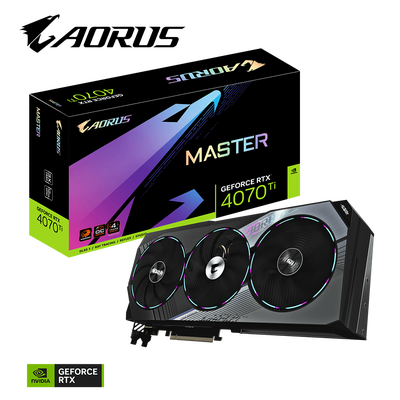 Like New AORUS GeForce RTX 4070 Ti MASTER 12G, View more