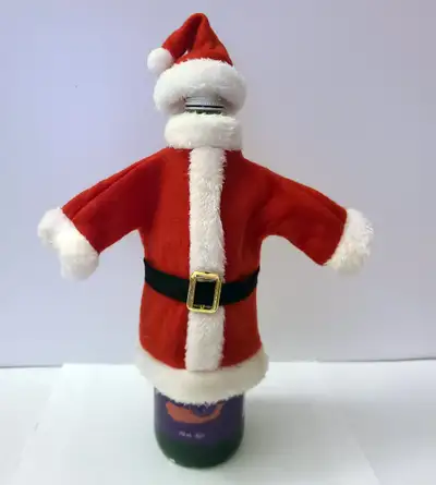 Cute Christmas Wine Bottle Santa Doll Costume - toy decoration, View more