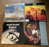 LaserDiscs- Lot # 36 - John Wayne, Steve McQueen, Lee Marvin , +