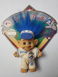 New vintage 1992 Toronto blue jays world series forest trolls