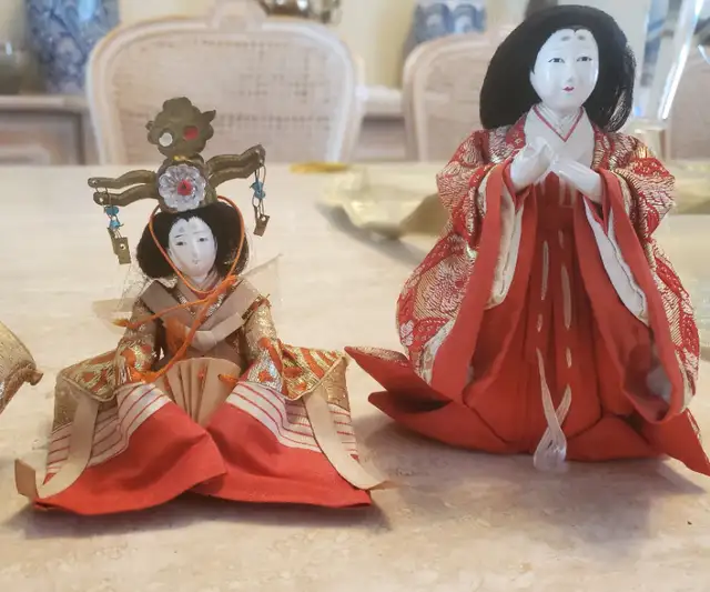 VINTAGE JAPANESE HINA DOLLS in Arts & Collectibles in City of Toronto - Image 6