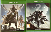 Destiny 1 and Destiny 2 Xbox One Games