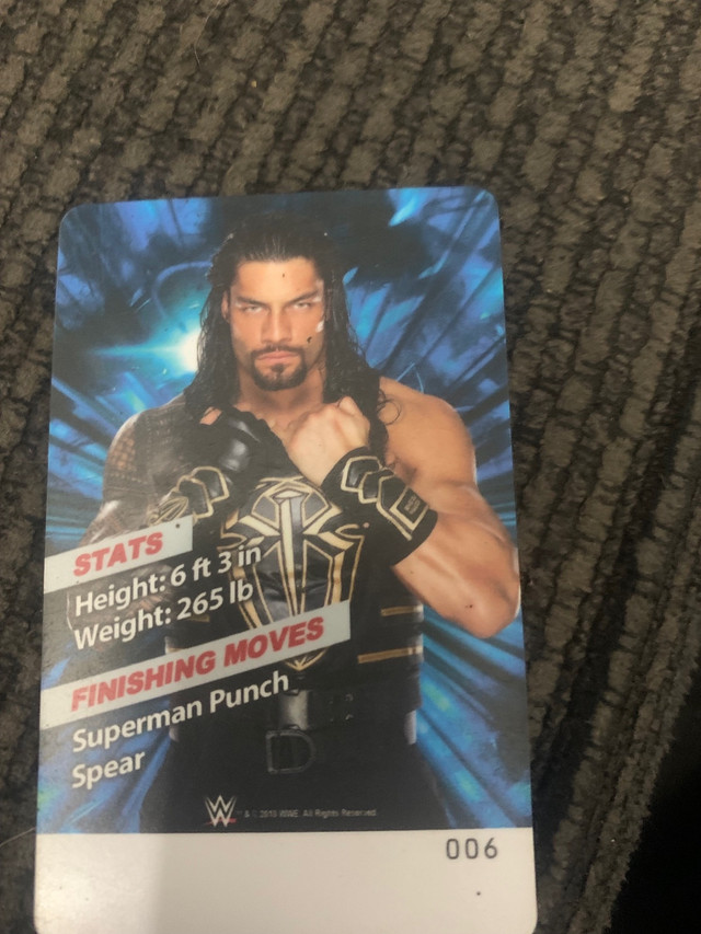 Roman Reigns wrestling card in Other in Cambridge - Image 2