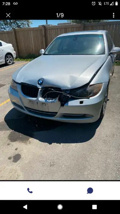 PART OUT ONLY 2008 bmw 335i xdrive 195000km N54 engine Auto transmission Transfer case Front diff Re...