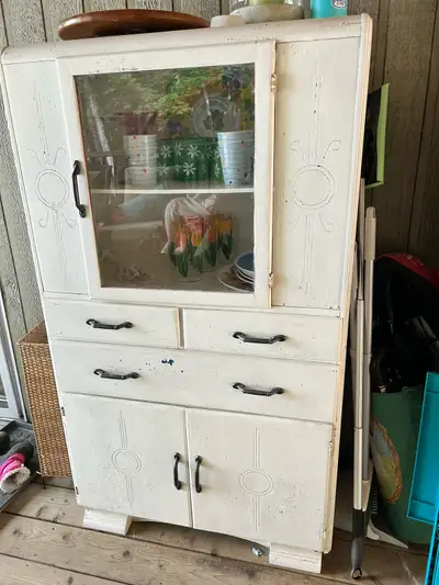 vintage storage cabinet, View more