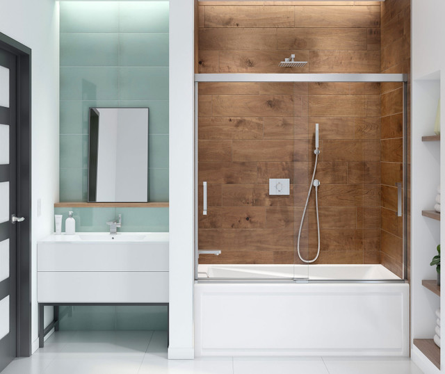 Maxx bath tub and shower glass in Plumbing, Sinks, Toilets & Showers in Muskoka - Image 2