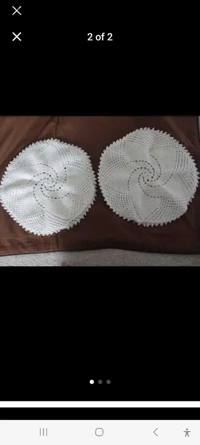 Crocheted Doilies new one , View more