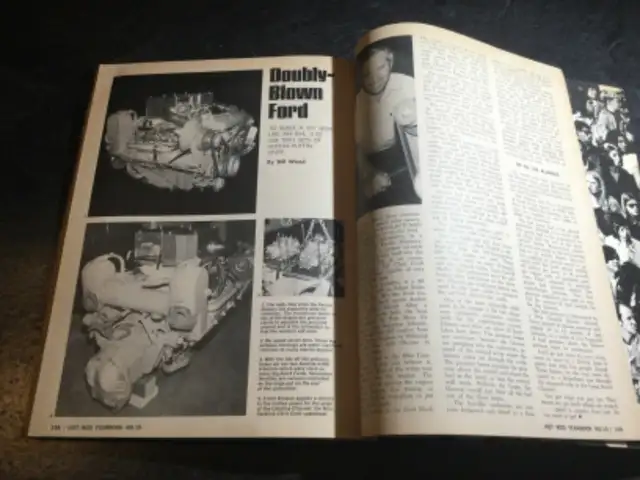 1970 Hot Rod Yearbook #10 Drag Racing Funny Cars Stock Cars Baja in Non-fiction in Parksville / Qualicum Beach - Image 9