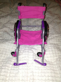 Wheelchair suitable for 18" dolls for sale