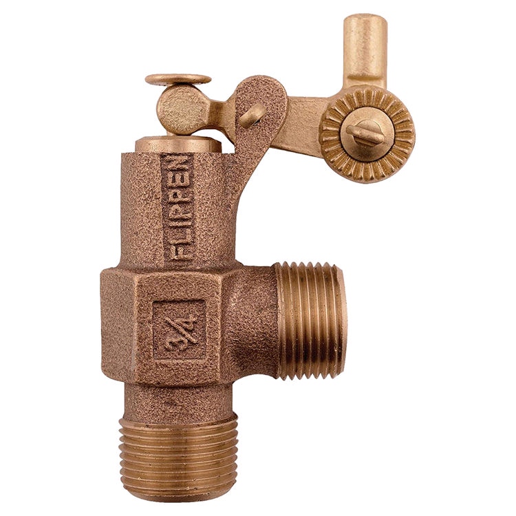 Watts ST750 Flippen 3/4 In Bronze Heavy Duty Float Valve Plumbing