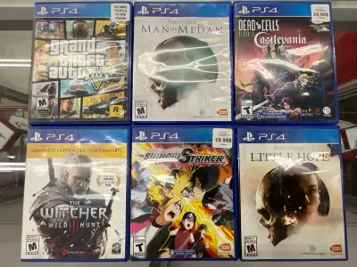 JEUX PS4, View more