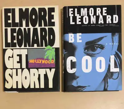 Elmore Leonard Get Shorty and Be Cool hardcover novels, View more