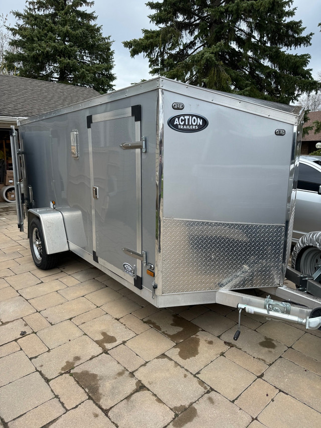 5 Inch Gutter machine & All Aluminum enclosed trailer in Hand Tools in London - Image 2