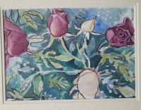 Roses Watercolor, Angie Hill