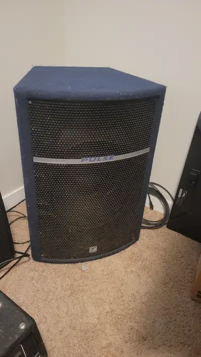 Lite used Good condition Yorkville Pulse PL315 8 Ohm, 350W loud speaker. Been tucked away sitting in...