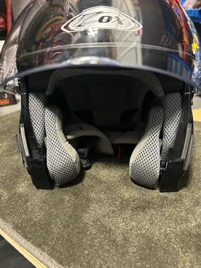 I'm selling my ZOX motorcycle and ATV helmet, which is a small size. It's in good condition and read...