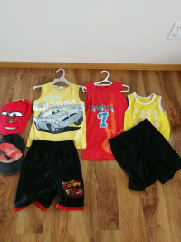 Boys t-shirts and shorts