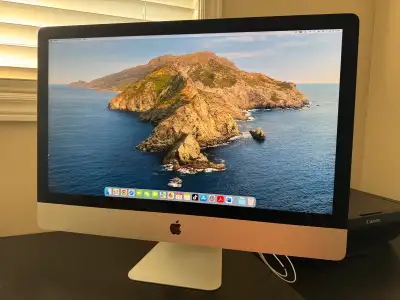 27” iMac 5K (2020) – i7 / 8GB RAM / 500GB SSD / Radeon 5500 XT, View more